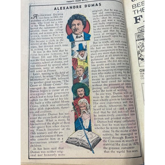 Classics Illustrated Twenty Years After By Alexandre Dumas #41 Bagged Boarded - Picture 6 of 7